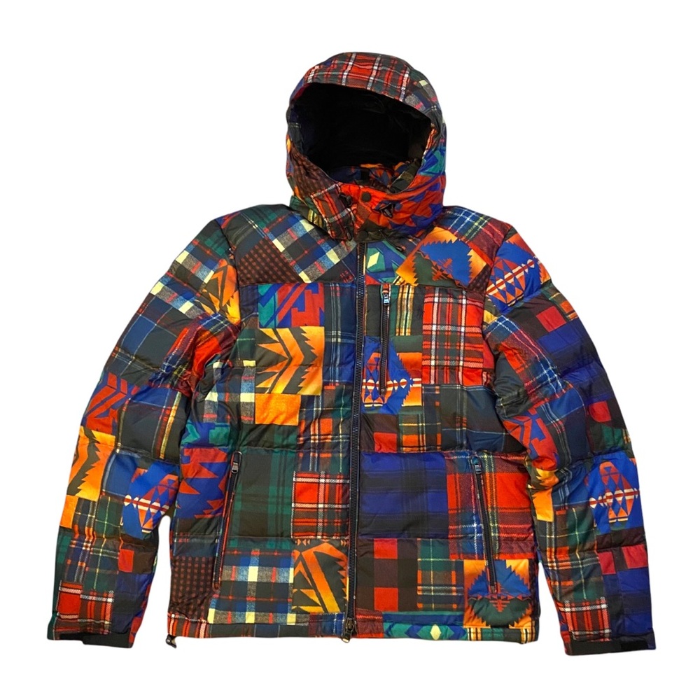 POLO RALPH LAUREN Mens Ripstop Aztec Down Puffer Jacket